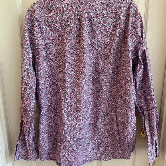 J. McLaughlin Mens Modern Fit Shirt Floral XL - Picture 5 of 6